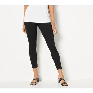 Women with Control Tall St.Tropez Twill Legging Black Tall Size 18 A517300